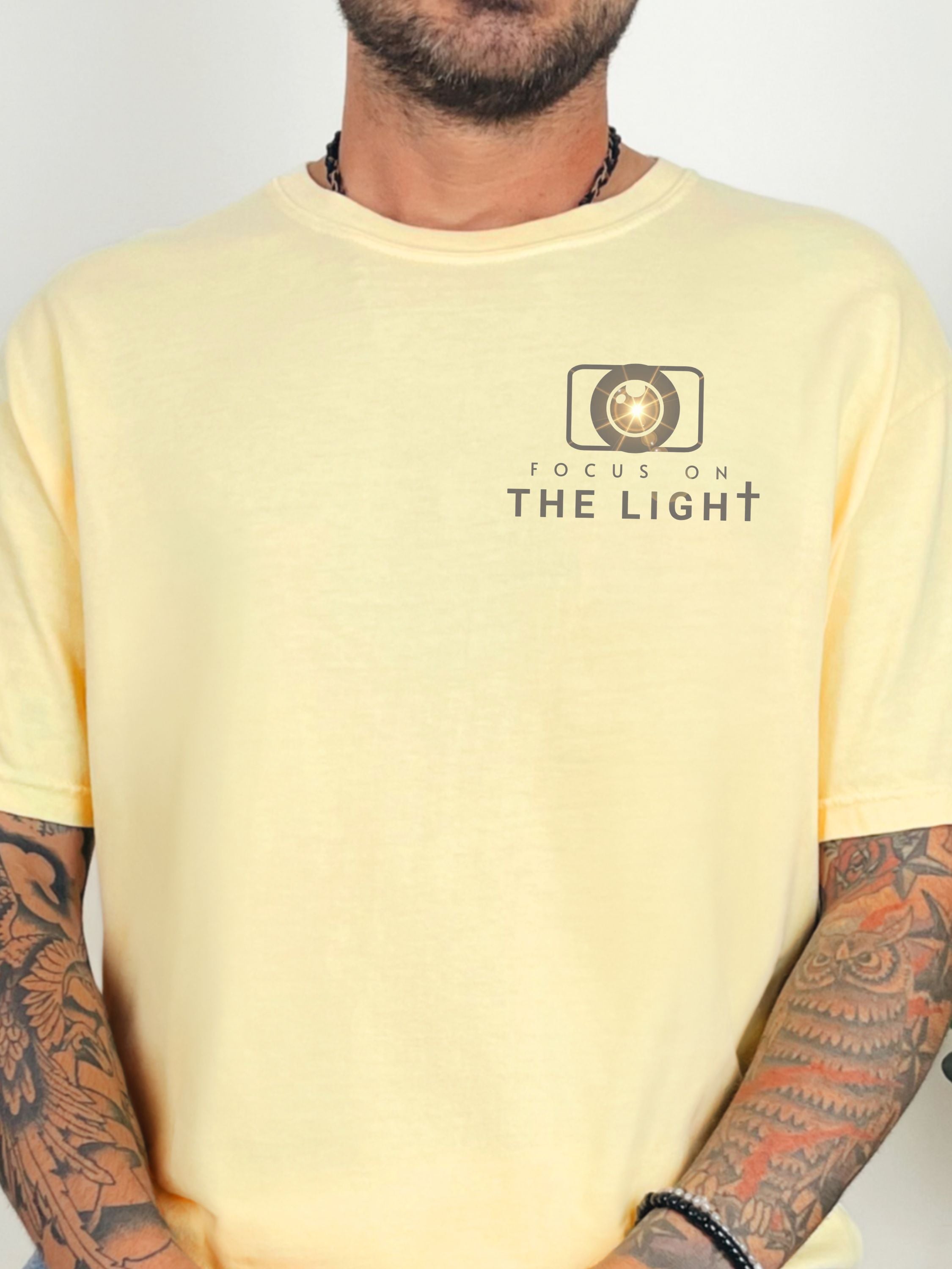 Focus on the Light — Fundraiser Tee for Brad