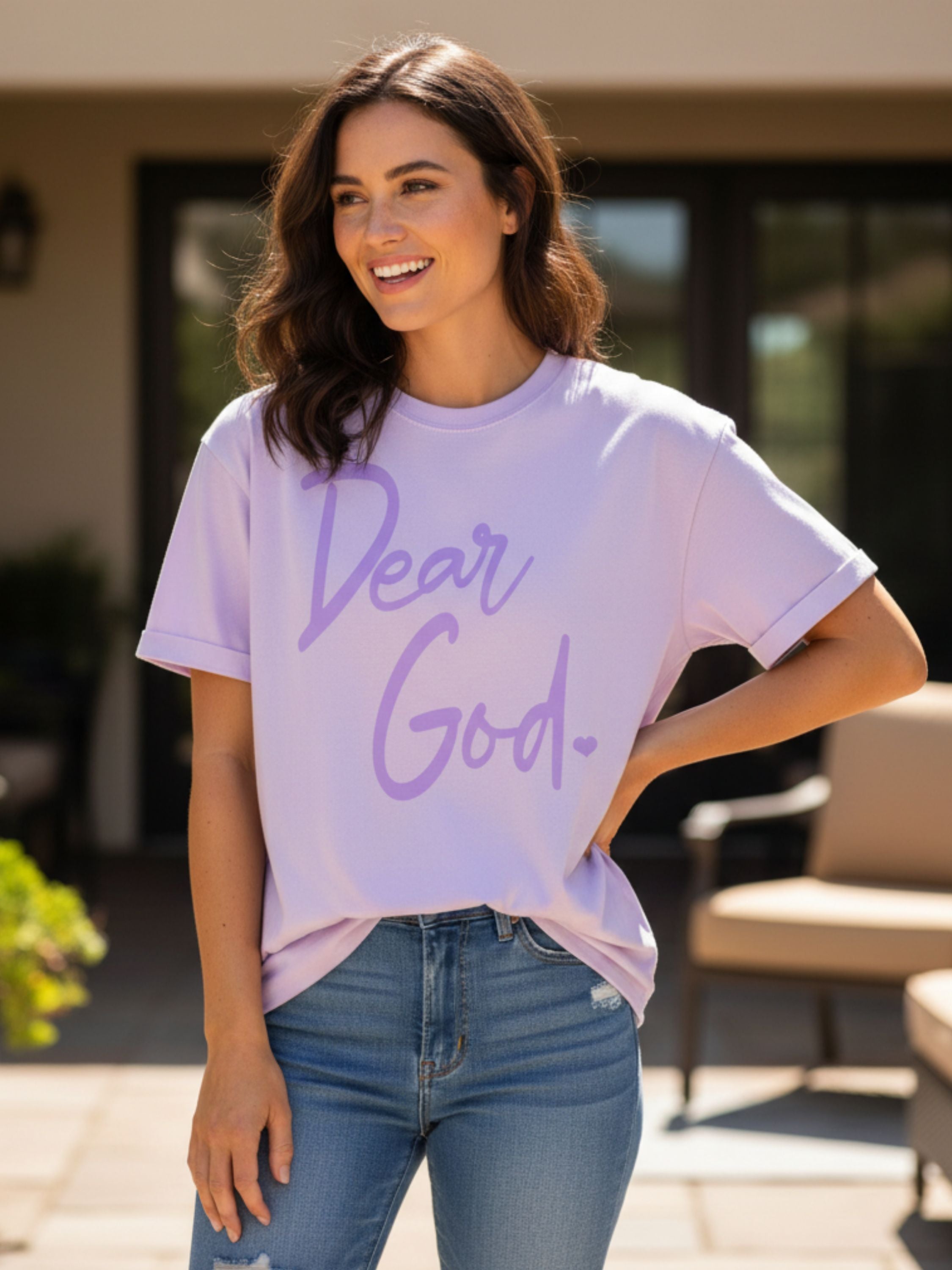 Dear God <3 — Bright Lines Christian Tee