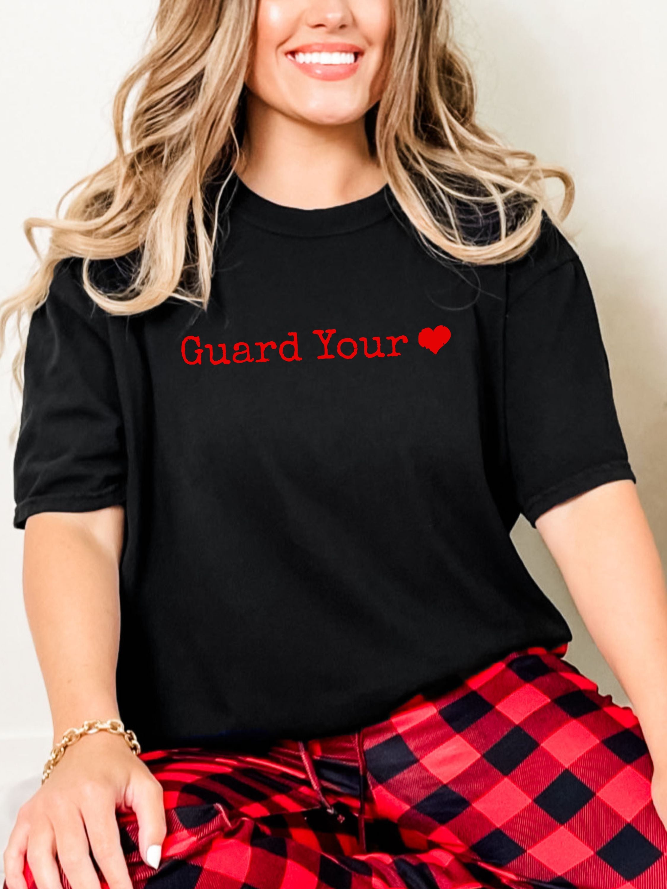 Guard Your <3 — Bright Lines Christian Tee