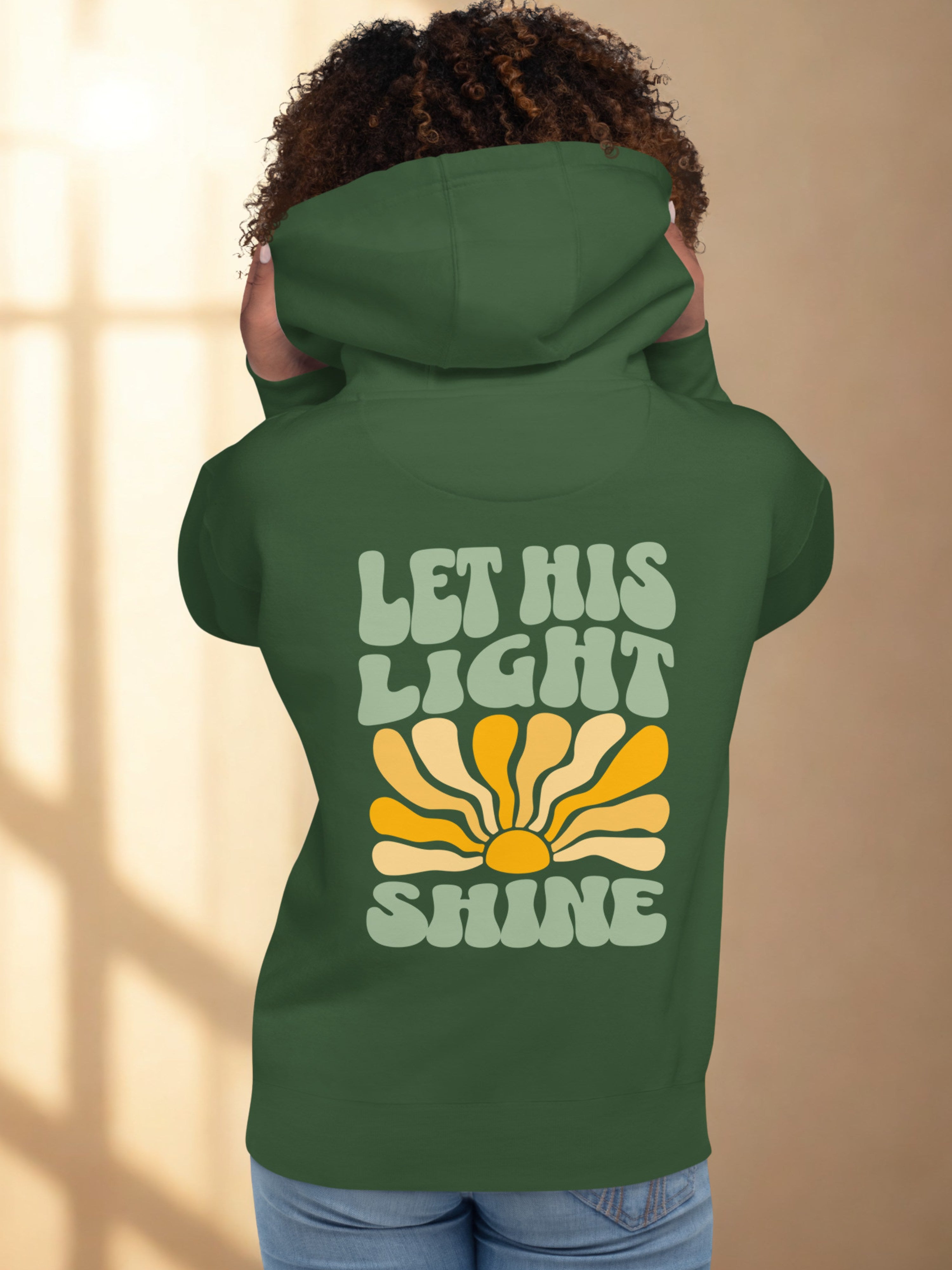 Let His Light Shine — Unisex Hoodie