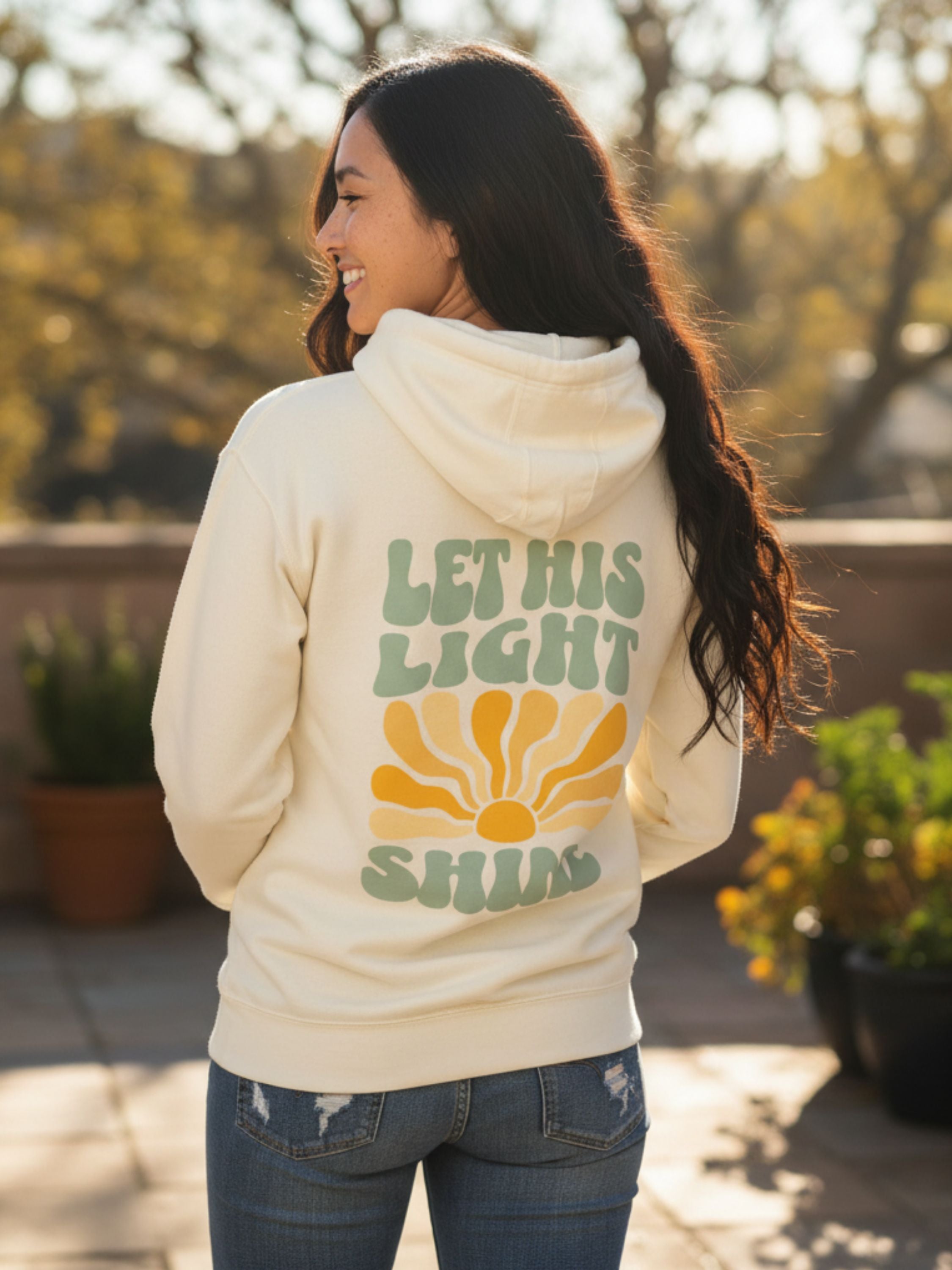 Let His Light Shine — Unisex Hoodie