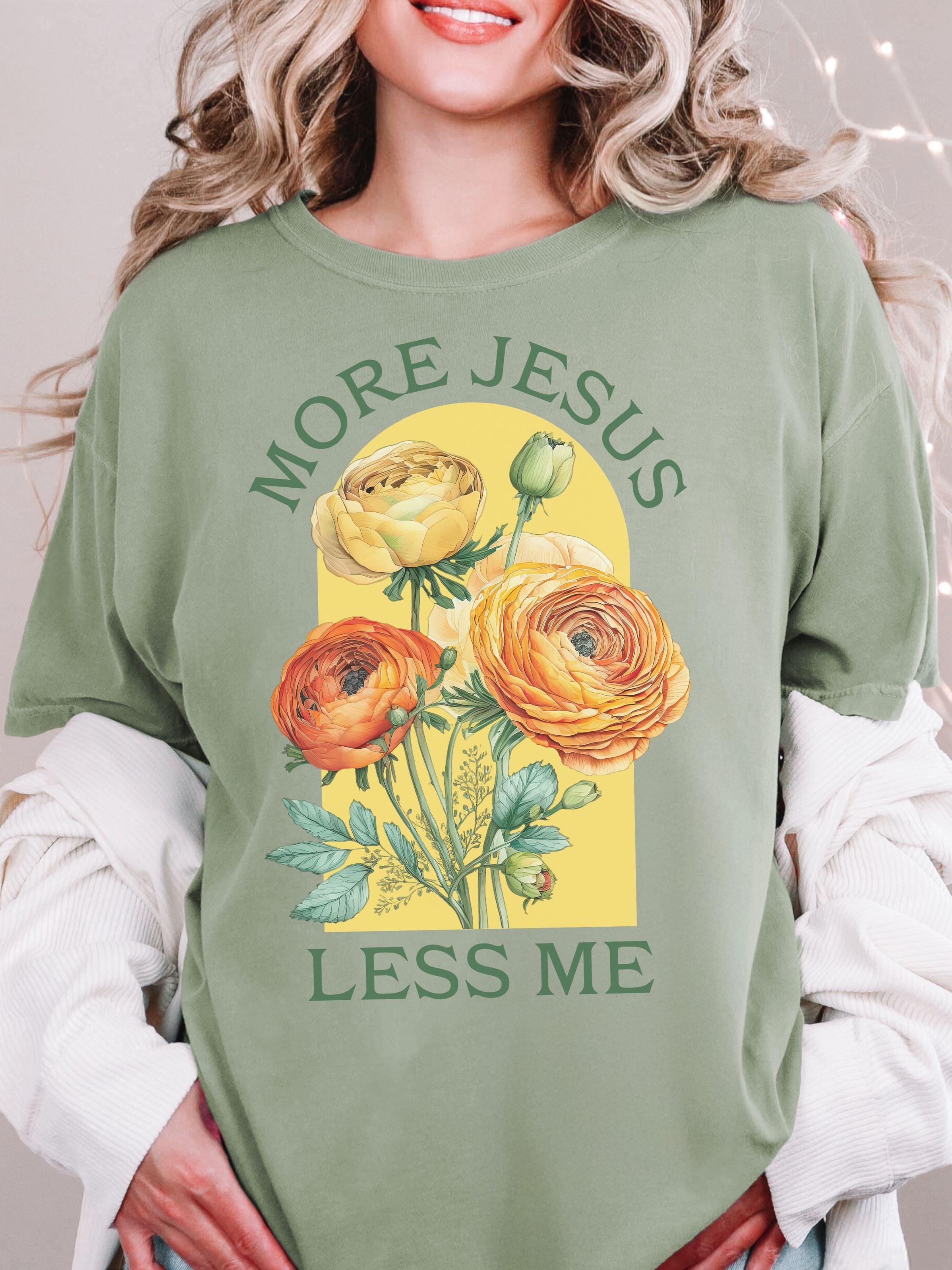 More Jesus, Less Me β Ranunculus Flowers