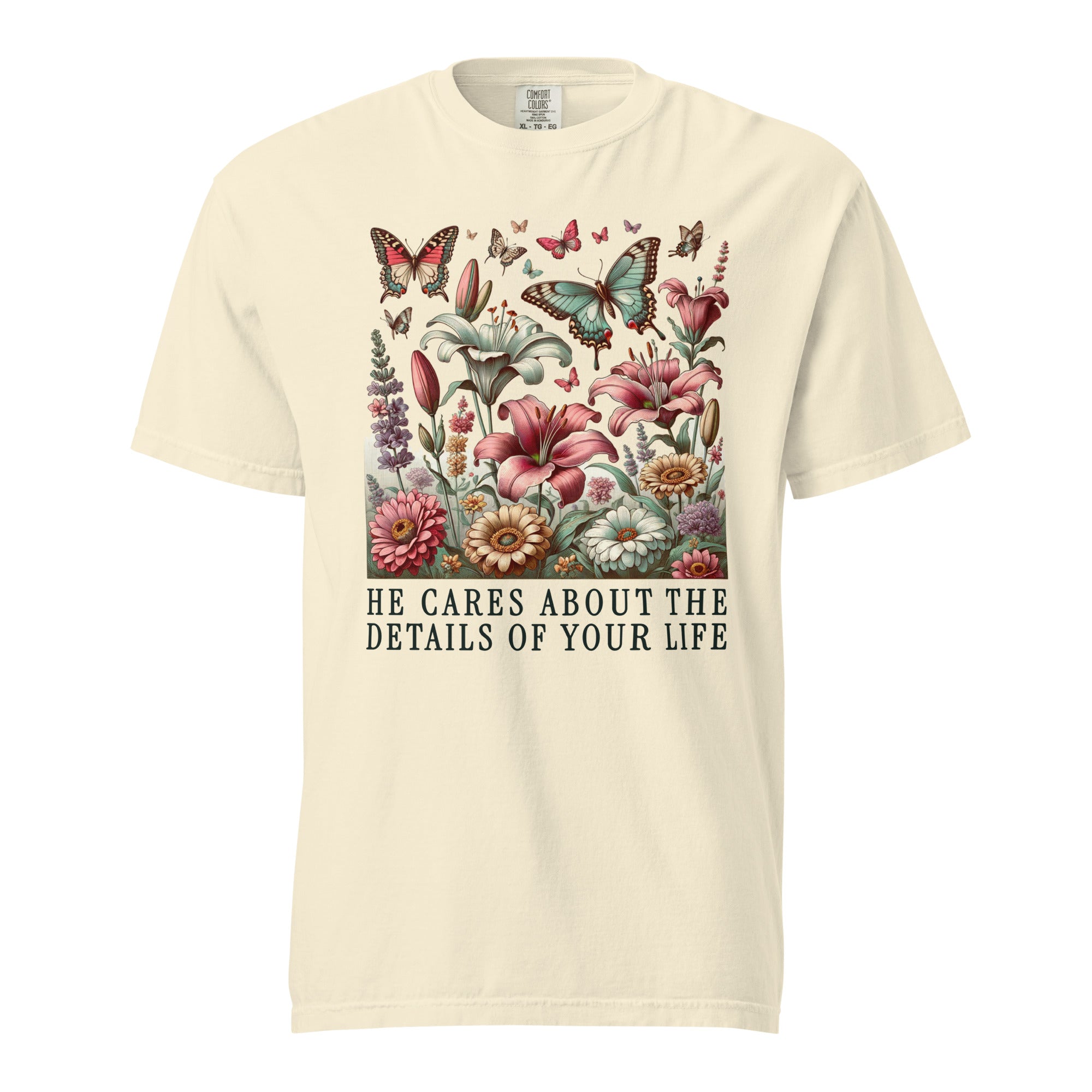 He Cares About the Details — Butterfly Garden