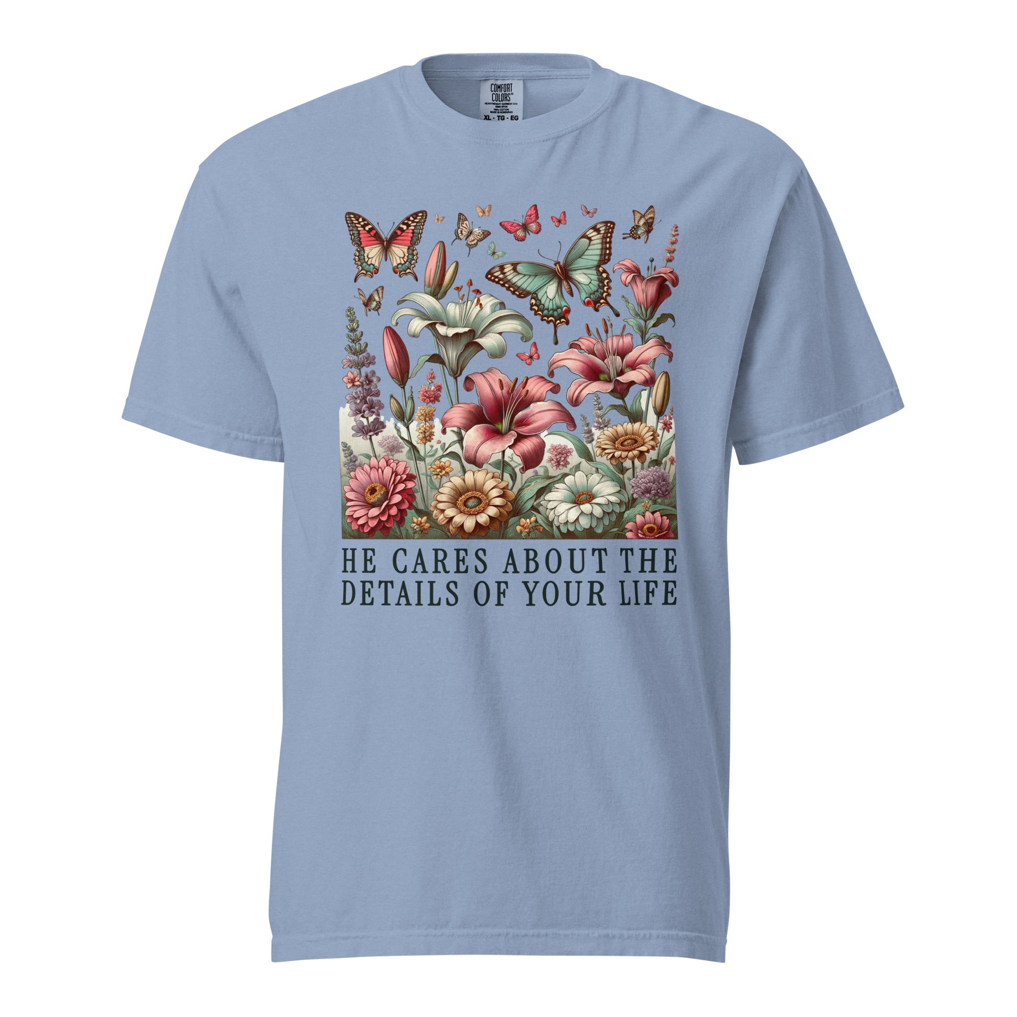 He Cares About the Details — Butterfly Garden