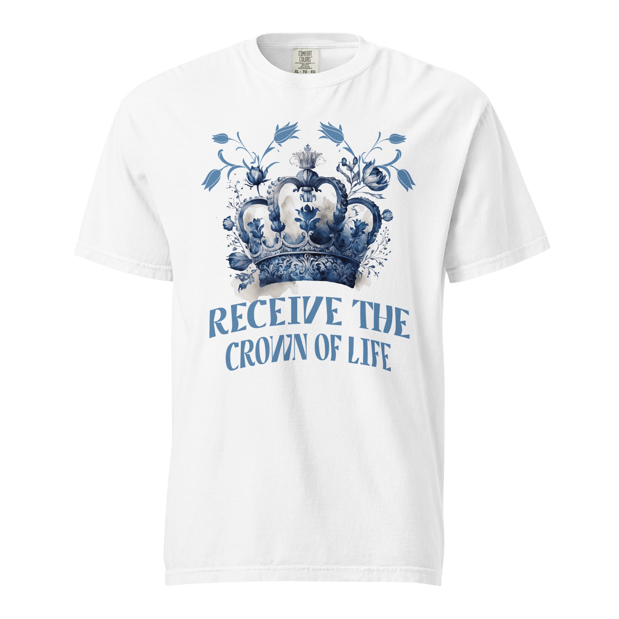 Receive the Crown of Life — Delft Blue