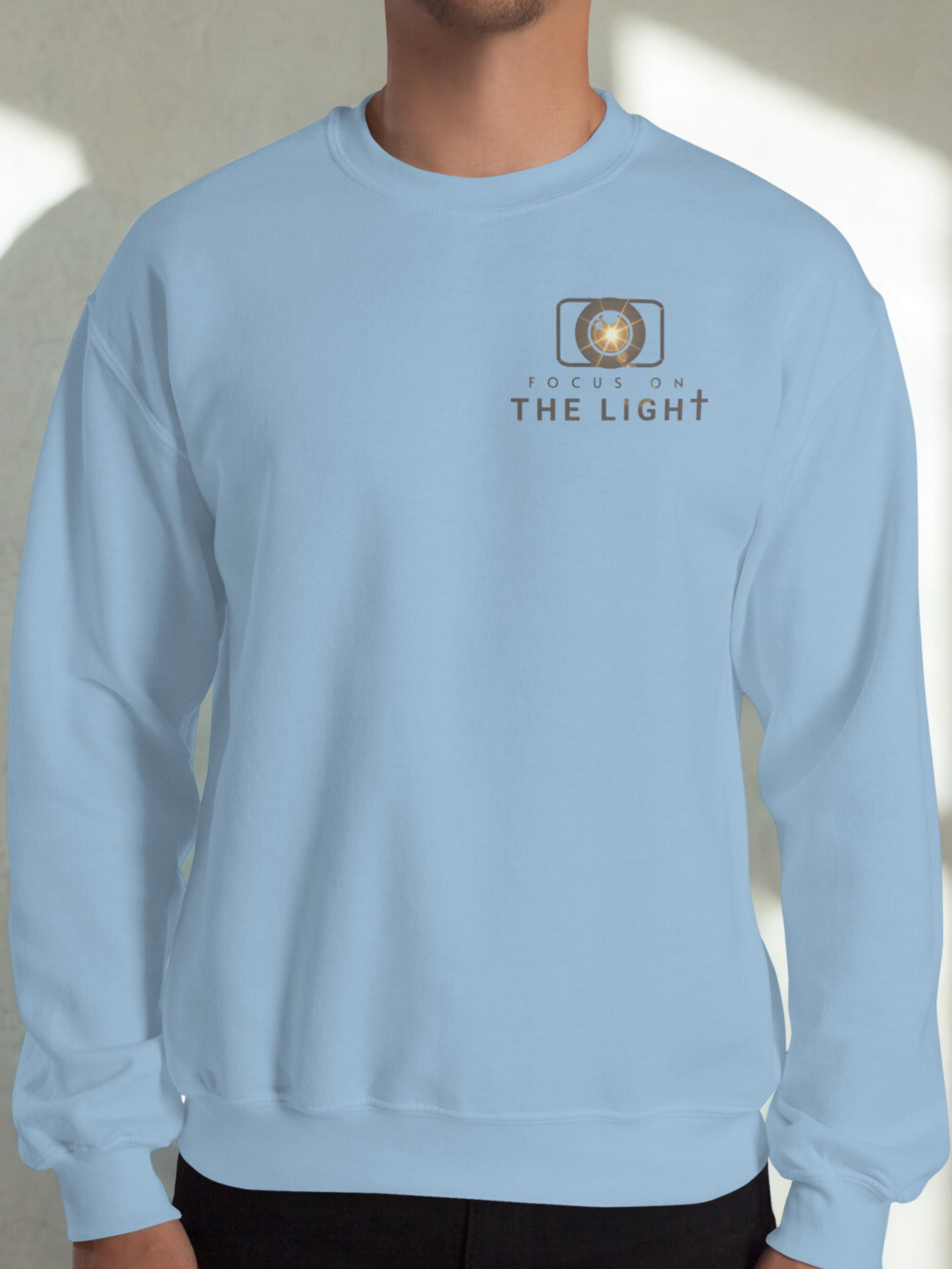 Focus on the Light — Fundraiser Crewneck Sweatshirt