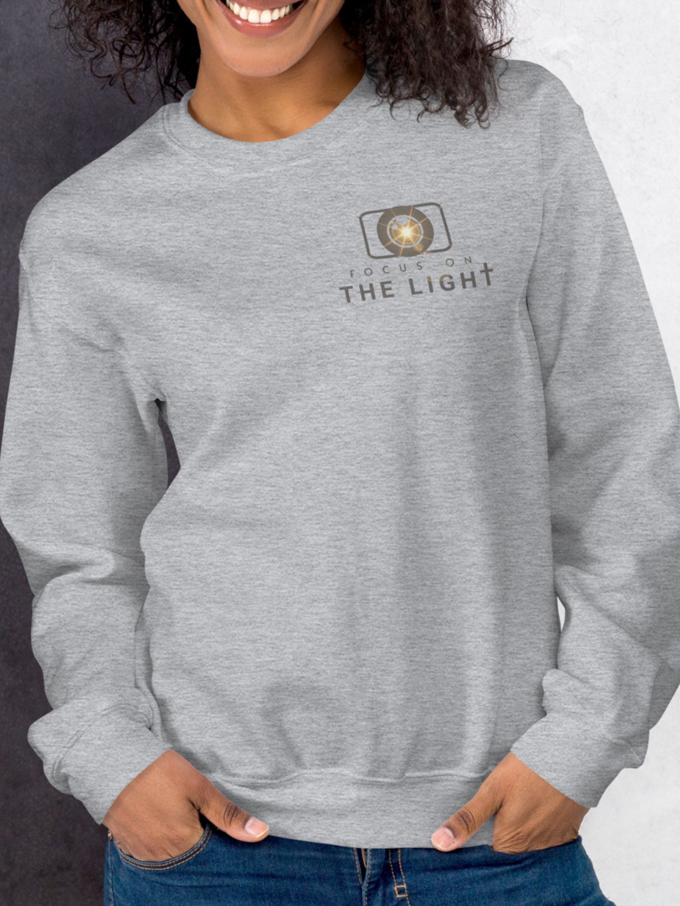 Focus on the Light — Fundraiser Crewneck Sweatshirt