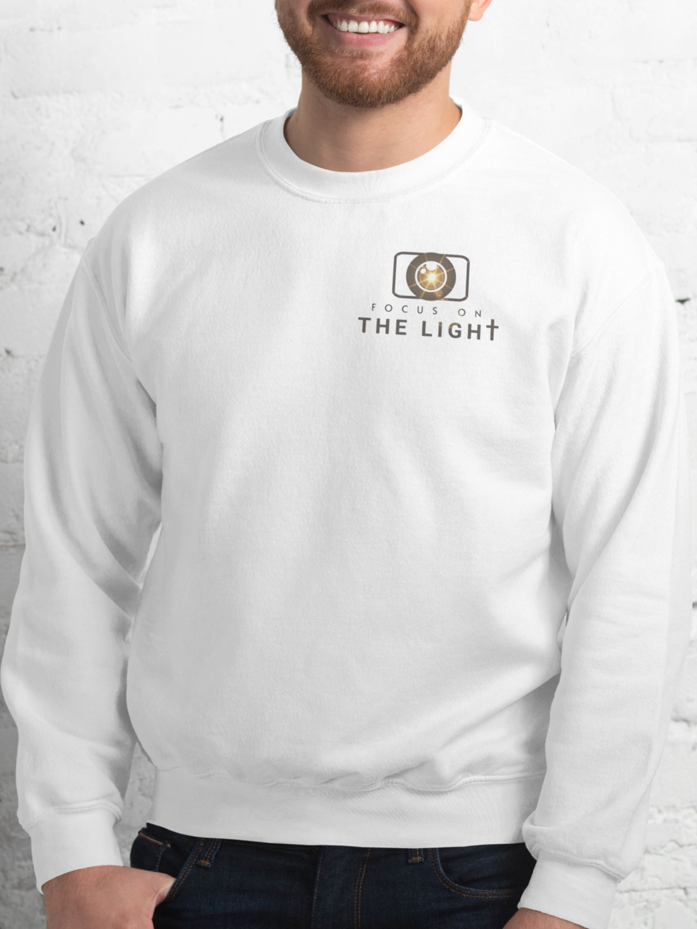 Focus on the Light — Fundraiser Crewneck Sweatshirt