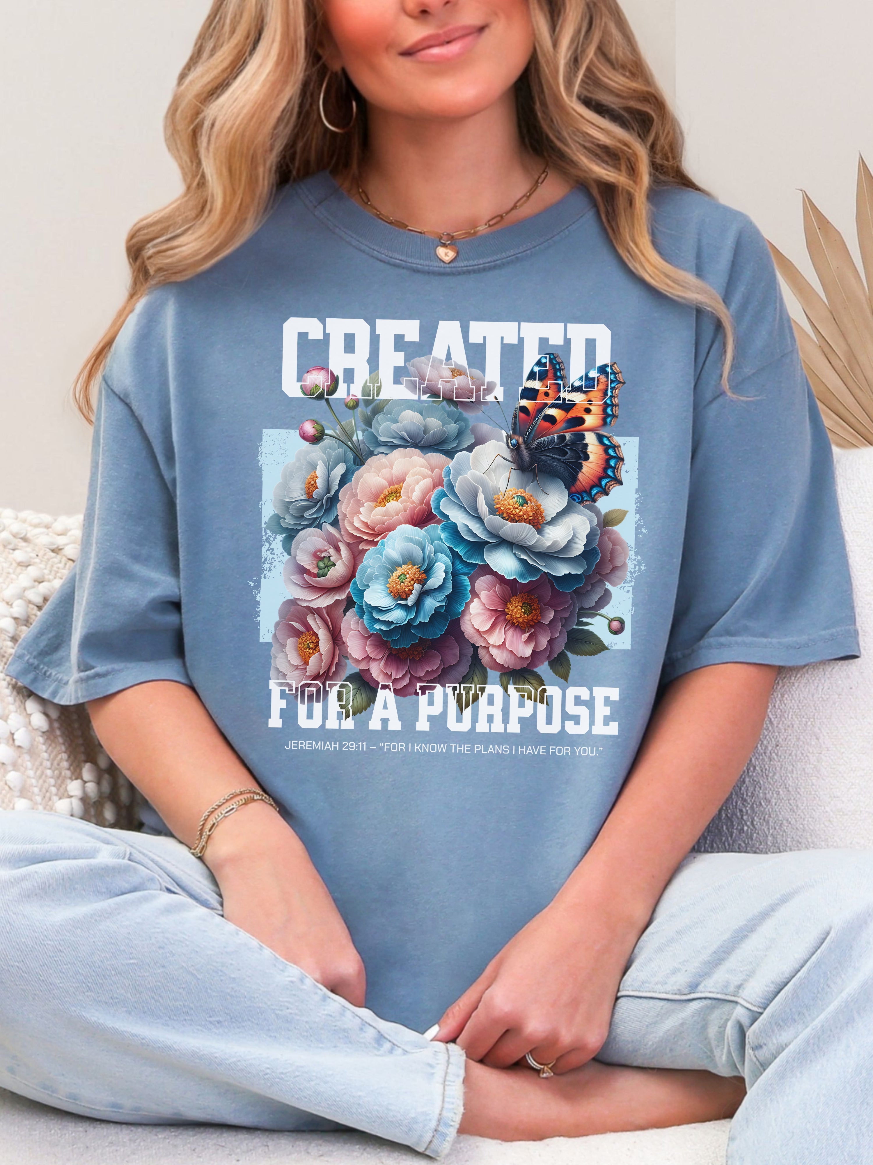 Created for a Purpose — Butterfly & Blooms