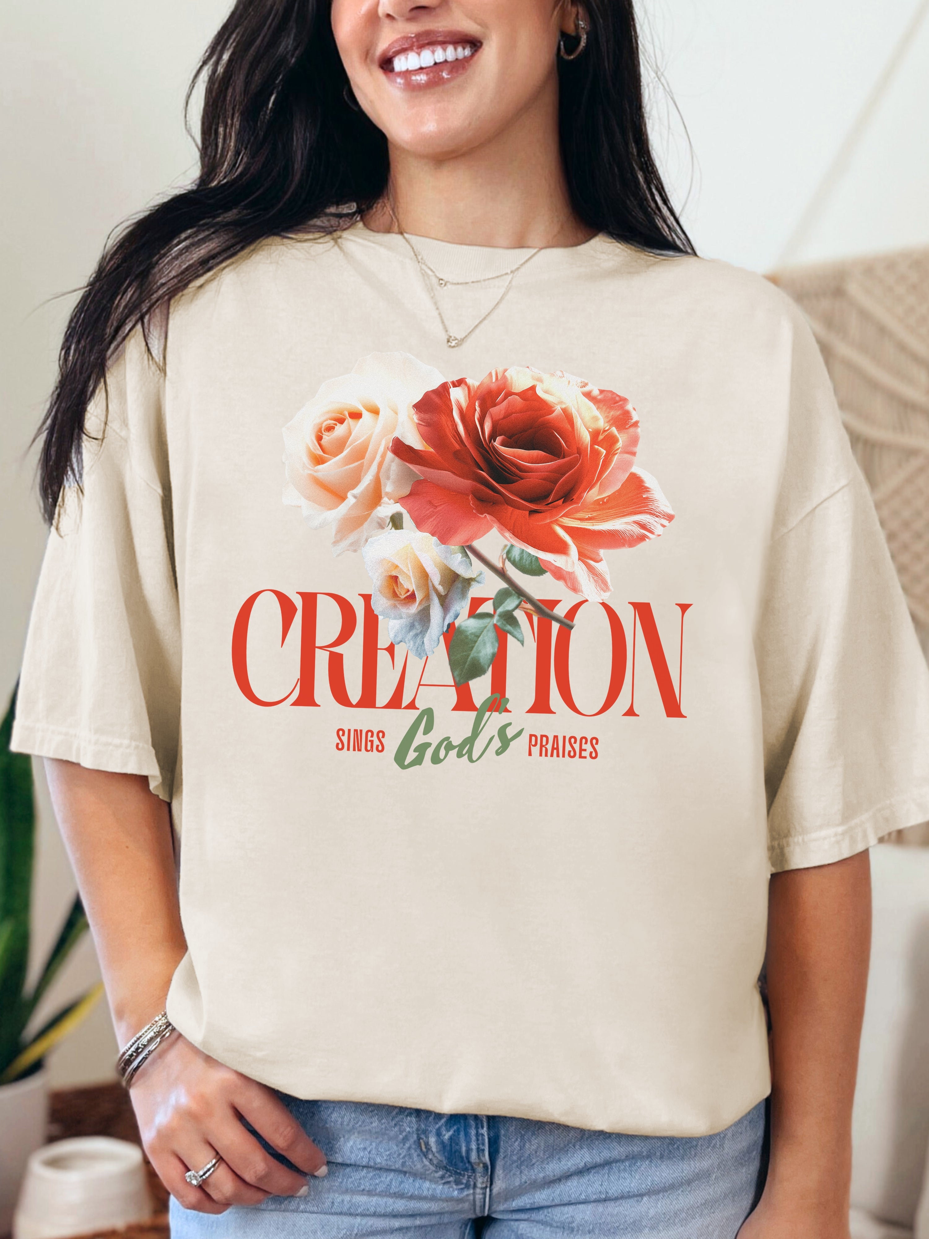 Creation Sings God's Praises — Rose Bloom