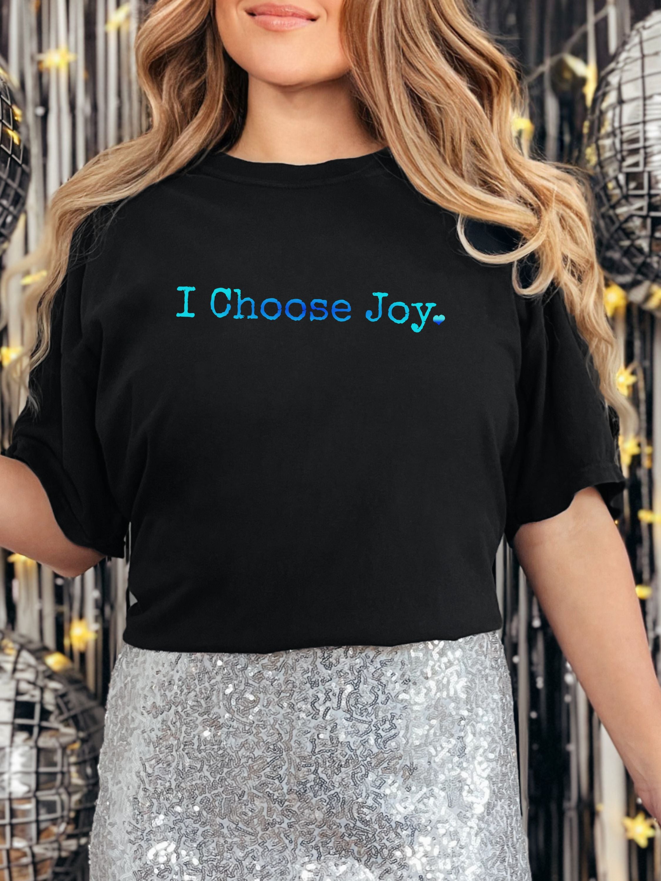 I Choose Joy  — Bright Lines Christian Tee