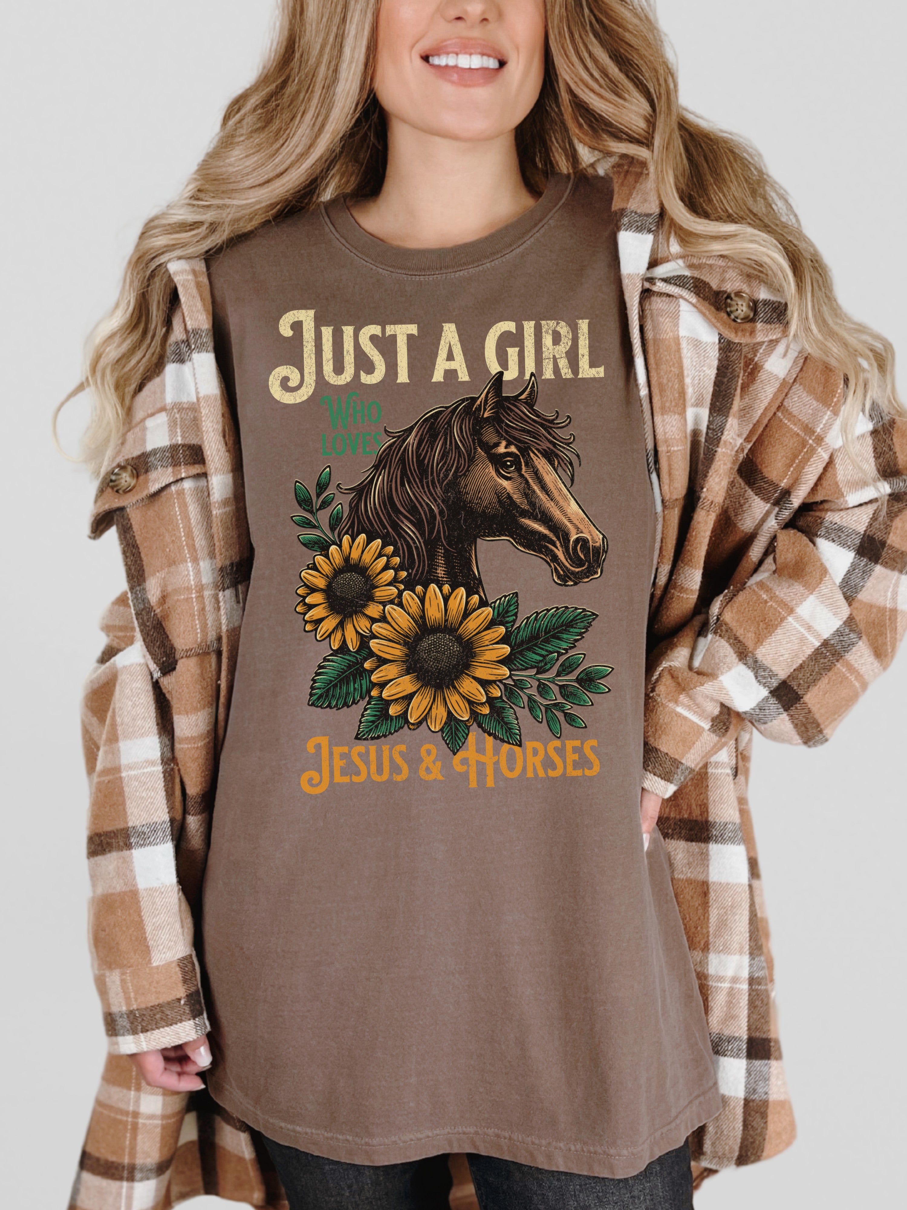 Just a Girl Who Loves Jesus & Horses