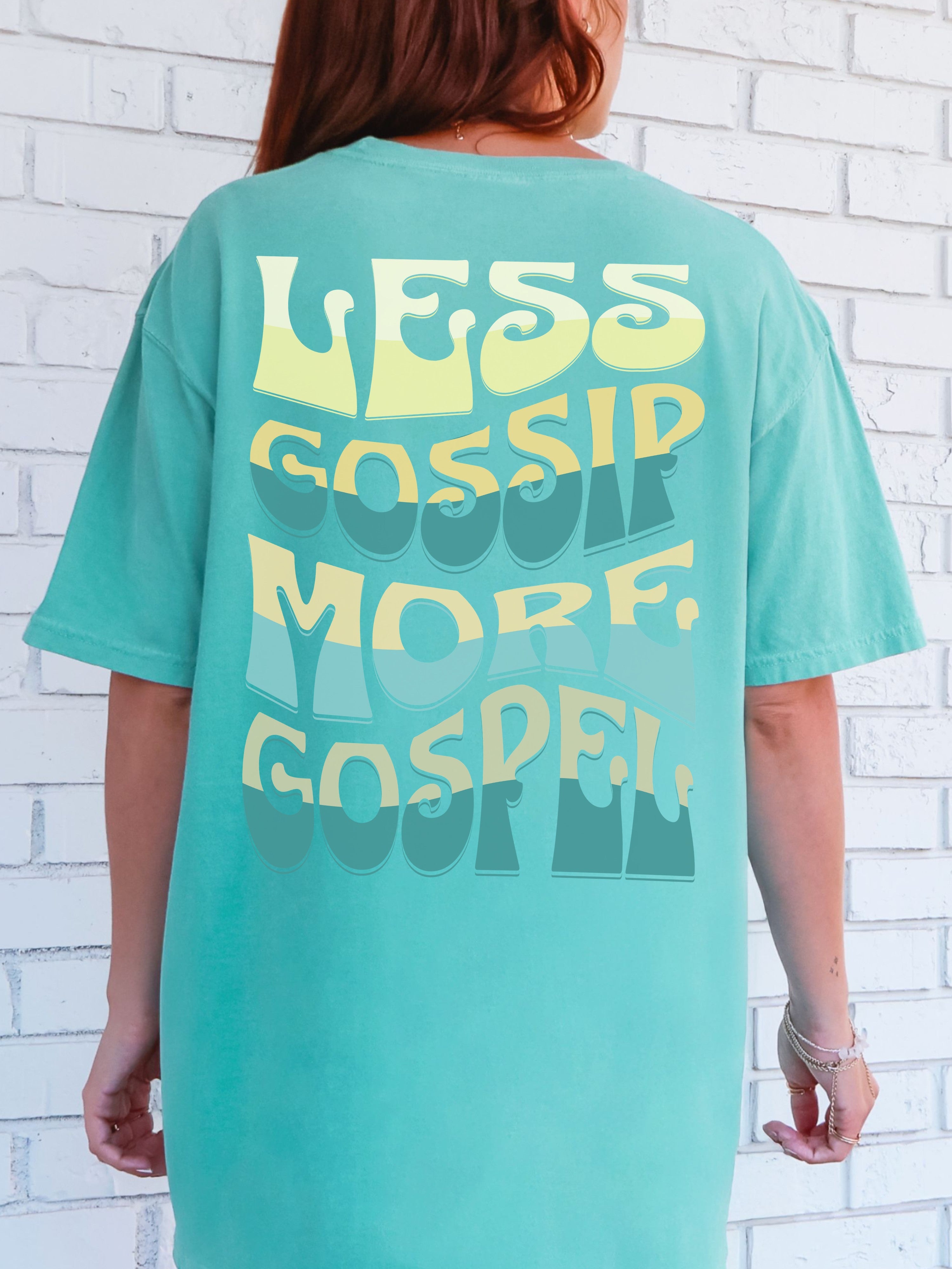 Less Gossip More Gospel — Retro T-Shirt