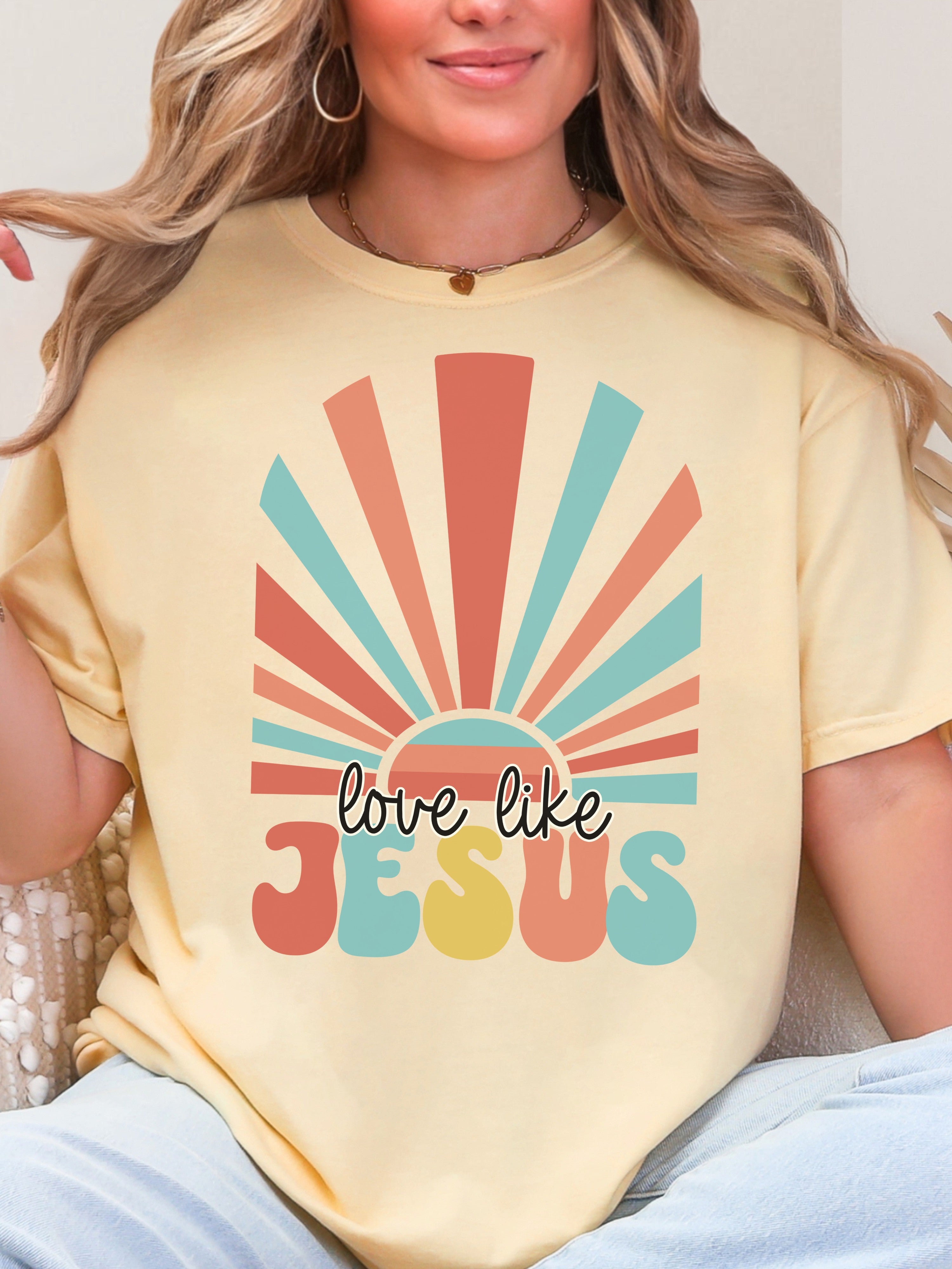 Love Like Jesus  —  Retro Rays