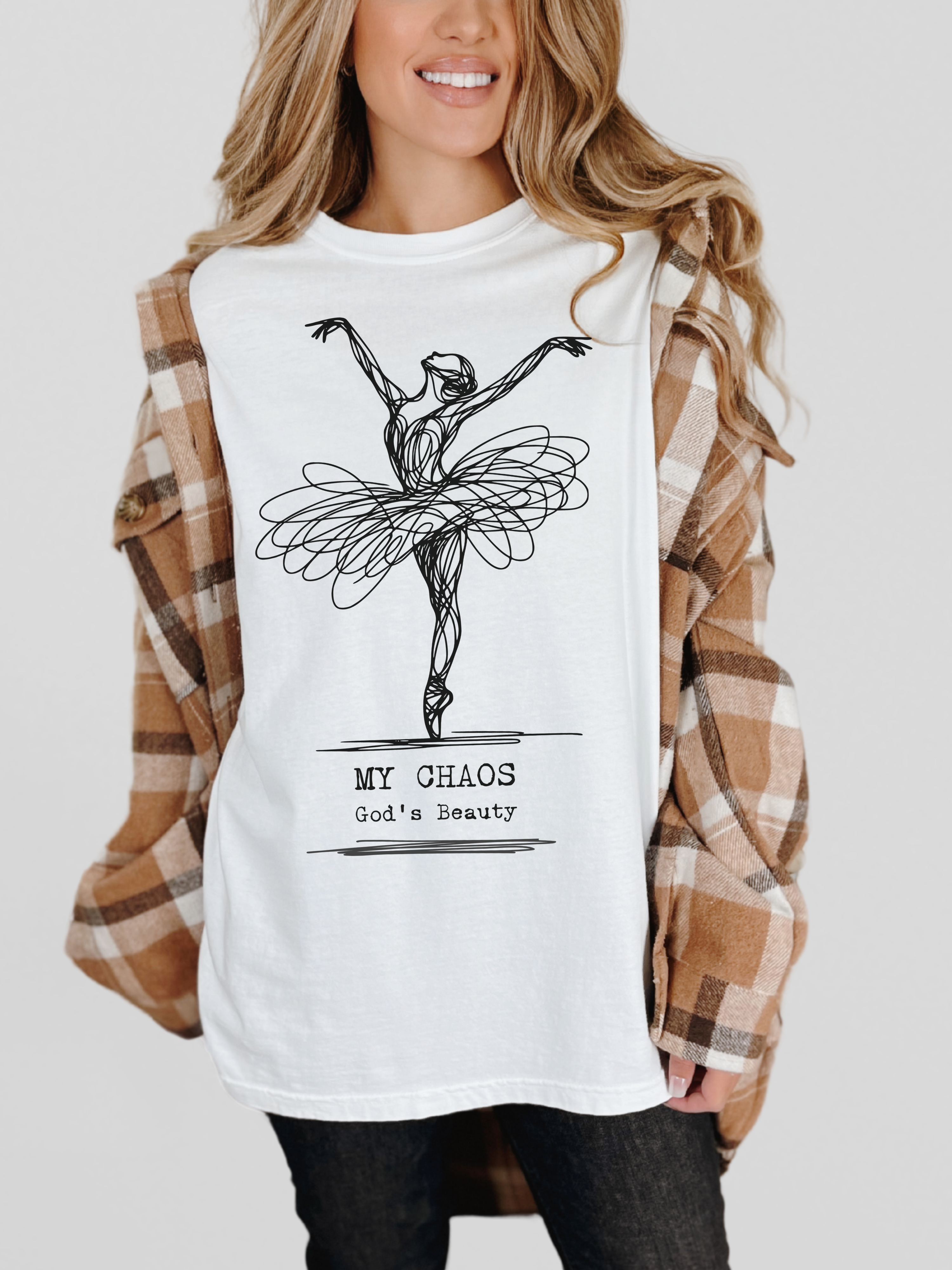 My Chaos, God's Beauty — Scribble Ballerina