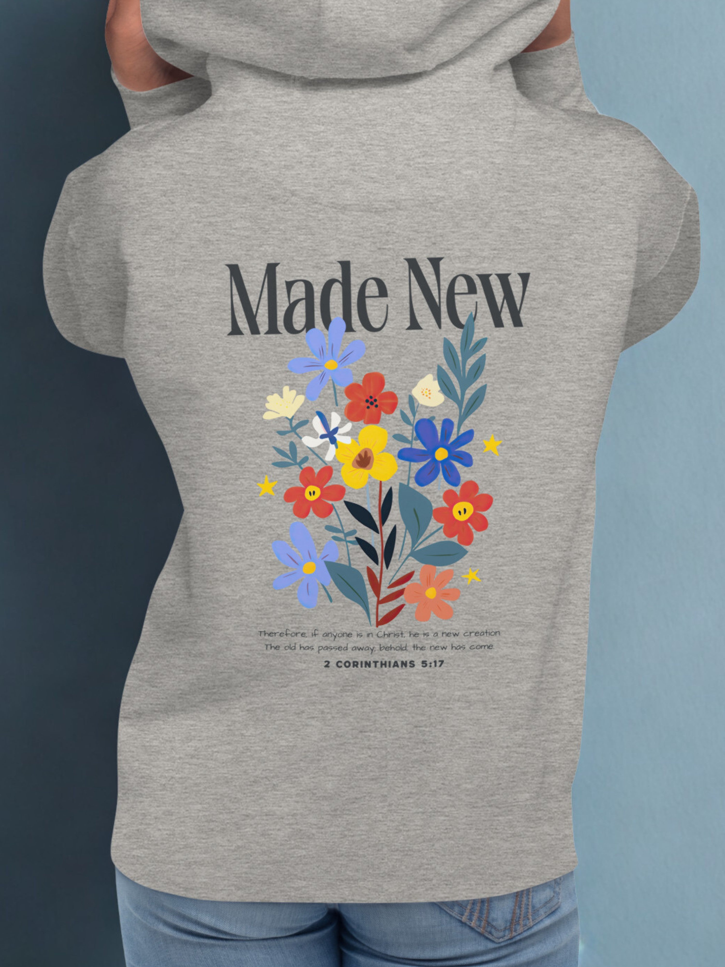 Made New — Whimsy Flowers Hoodie