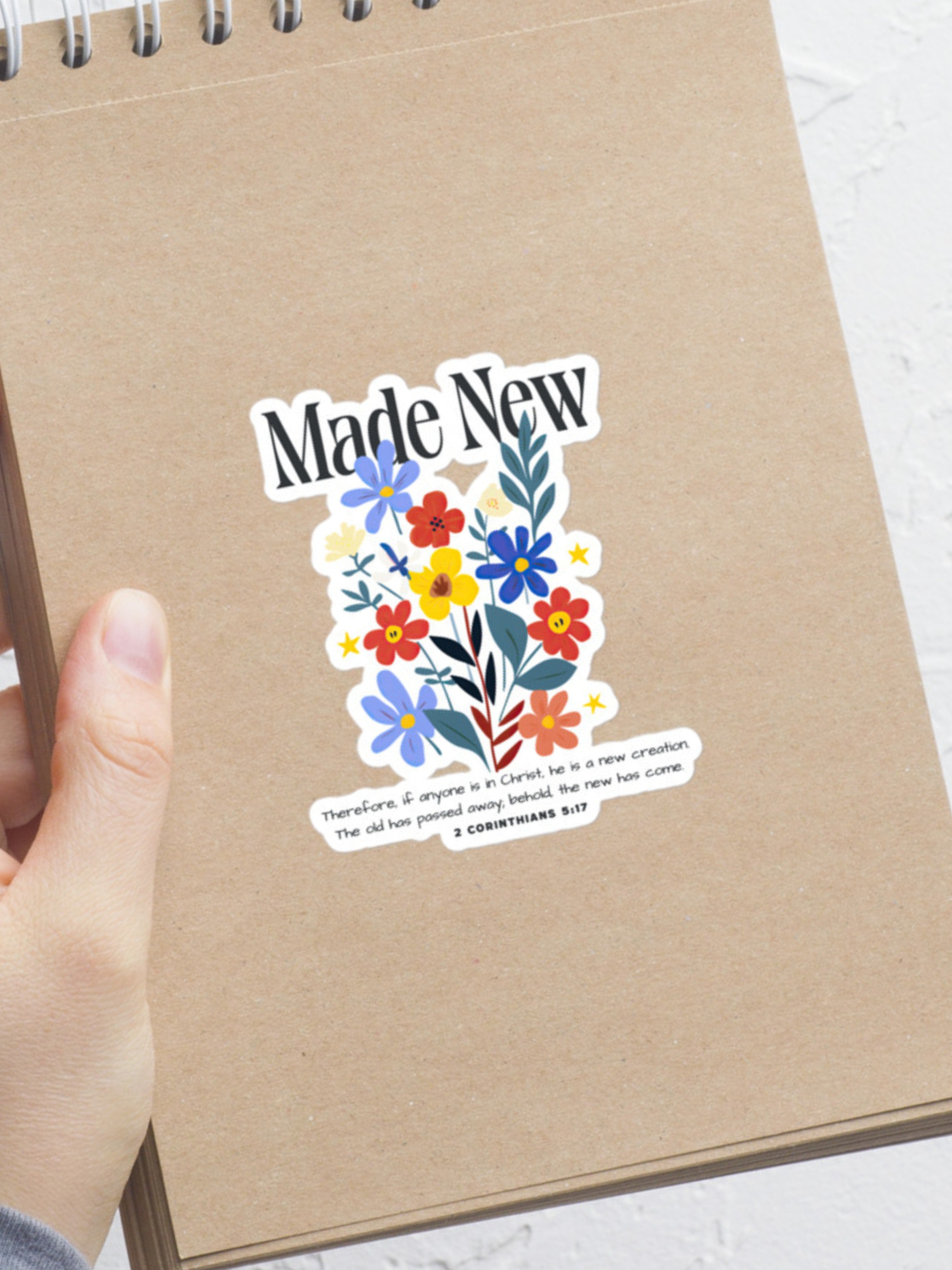 Made New — Whimsy Flowers Sticker