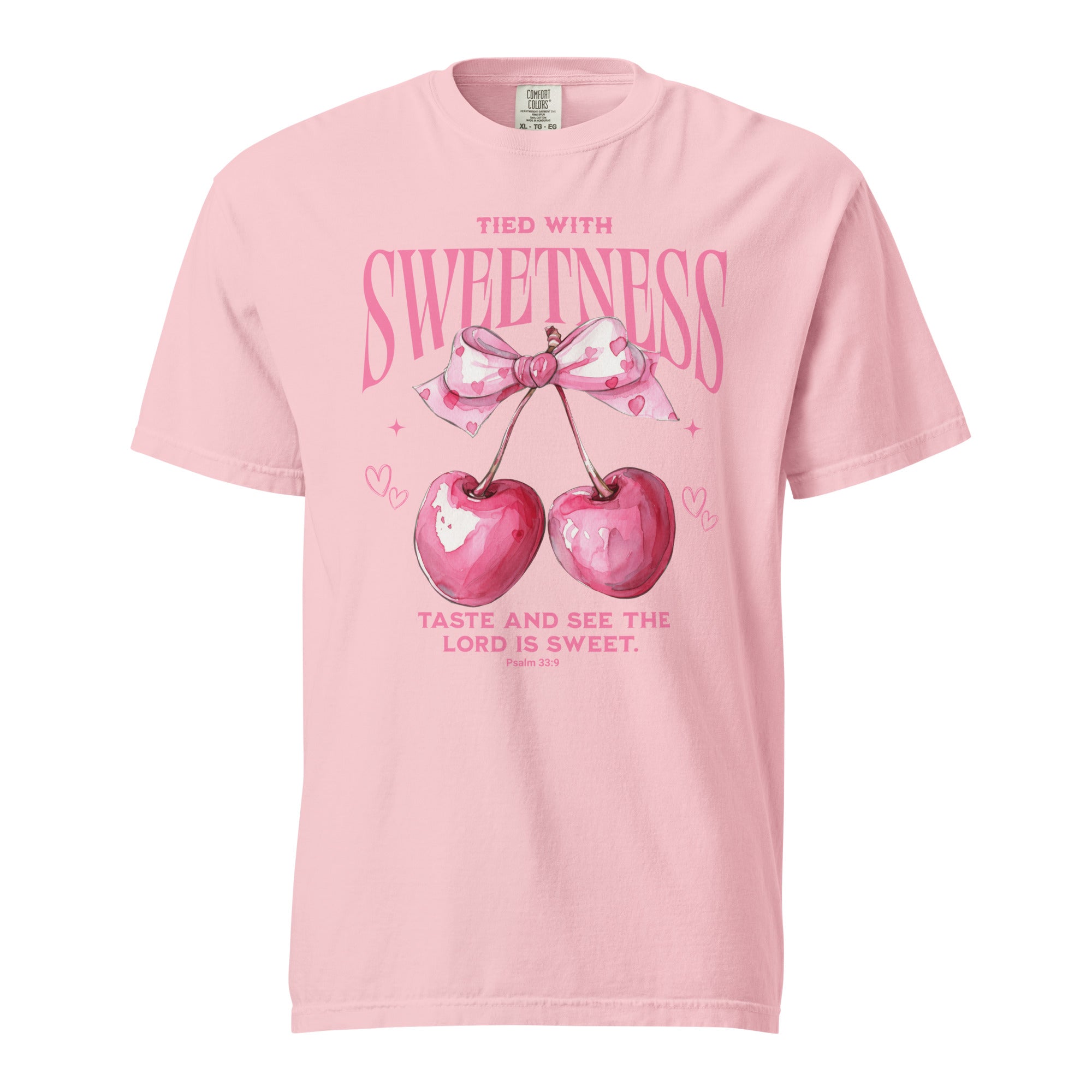 Tied with Sweetness — Bow and Cherries