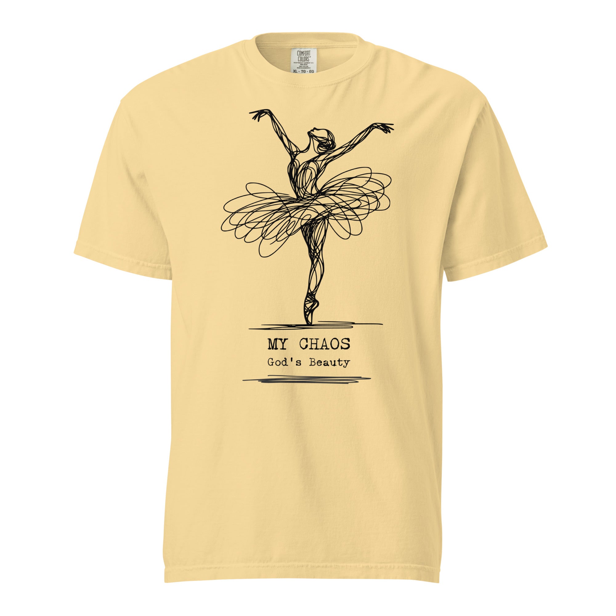 My Chaos, God's Beauty — Scribble Ballerina