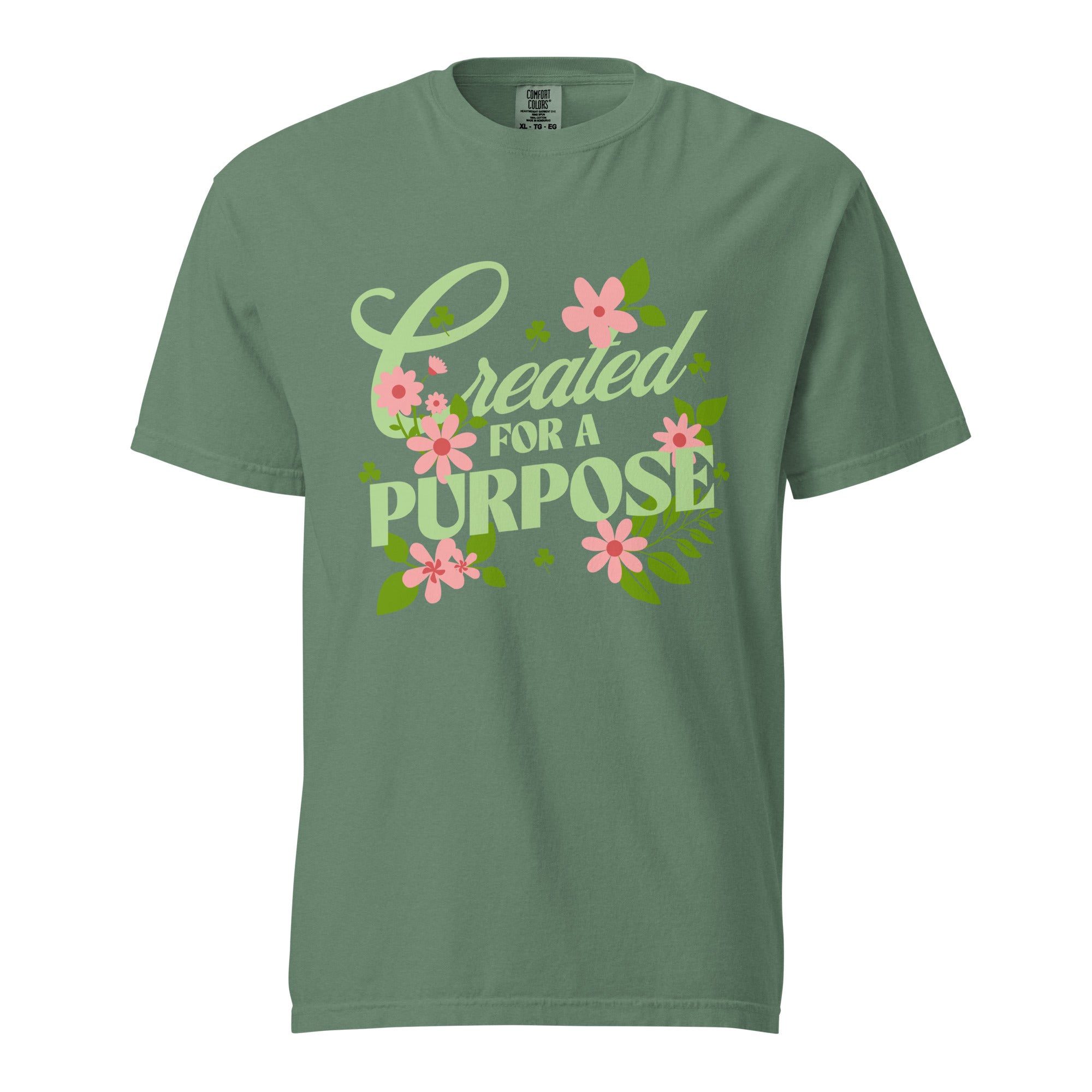 Created for a Purpose — Pink & Green Floral