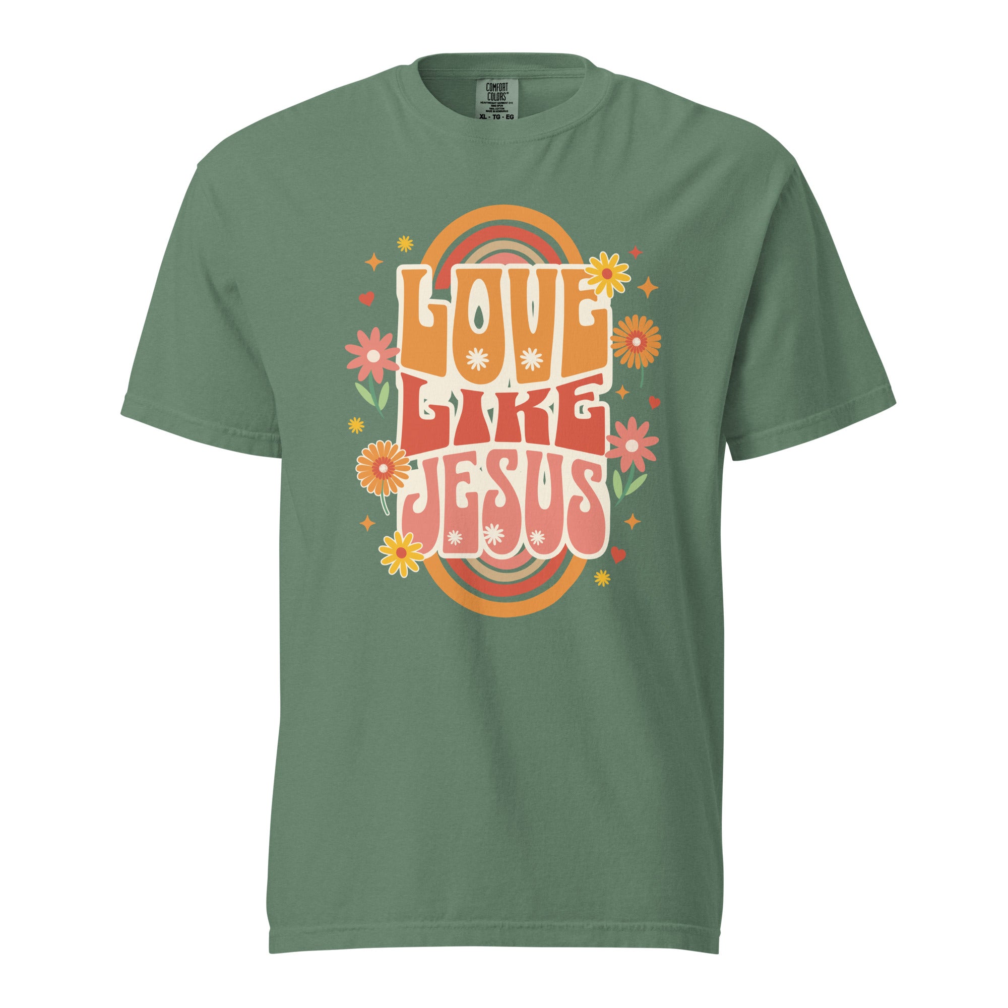 Love Like Jesus — Retro Rainbow